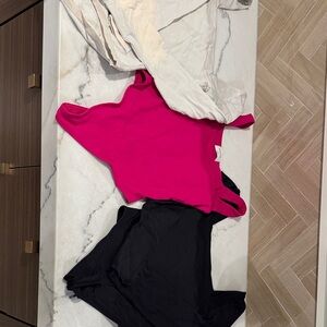 3 babaton Aritzia body suits size small